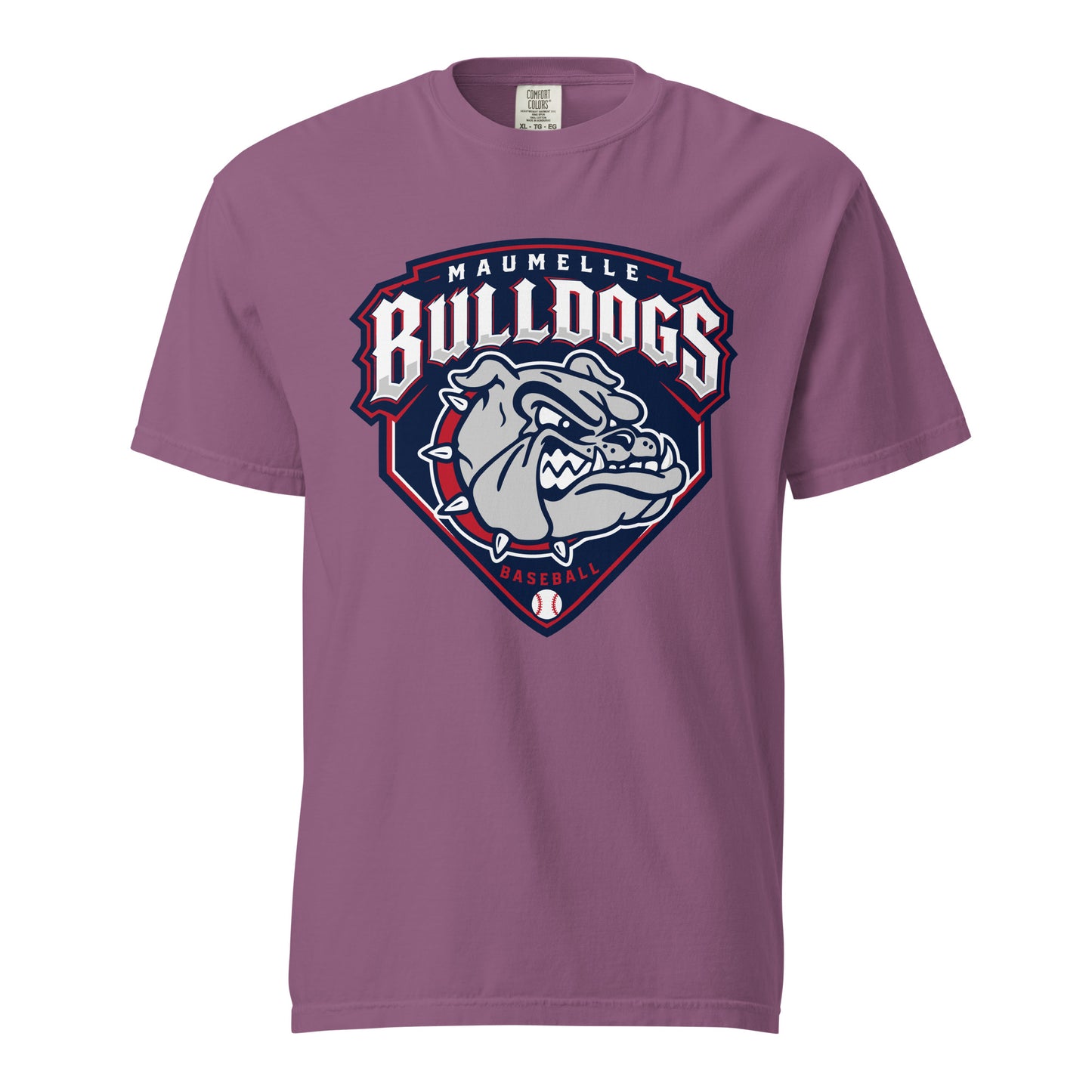Signature | Comfort Colors T-Shirt | Maumelle Bulldogs 2035 | Shield Logo