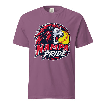 Signature | Comfort Colors T-Shirt | Nampa Pride | Lion Crest Logo