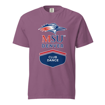 Signature | Comfort Colors T-Shirt | MSU Denver Dance Team | Apex Logo