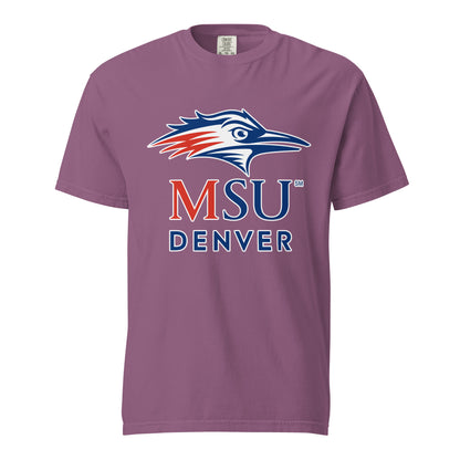 Signature | Comfort Colors T-Shirt | MSU Denver Dance Team | Titan Crest Logo