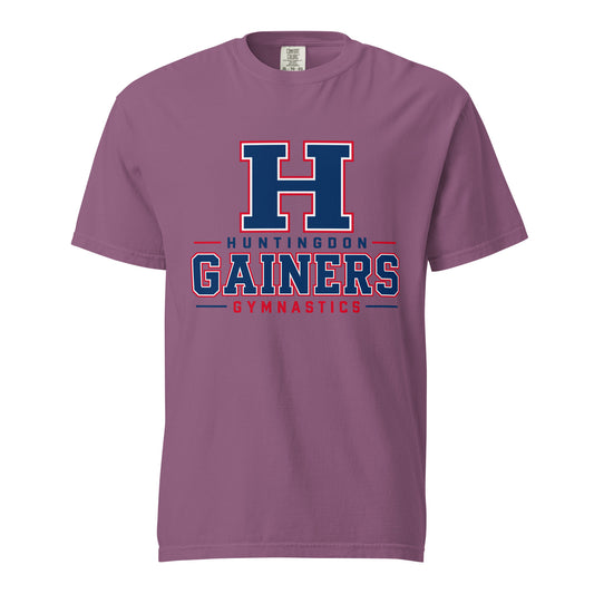 Signature | Comfort Colors T-Shirt | HCC Gymnastics | Gainers Emblem Logo