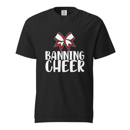 Signature | Comfort Colors T-Shirt | BHS Coed Cheer | Banning Cheer Logo
