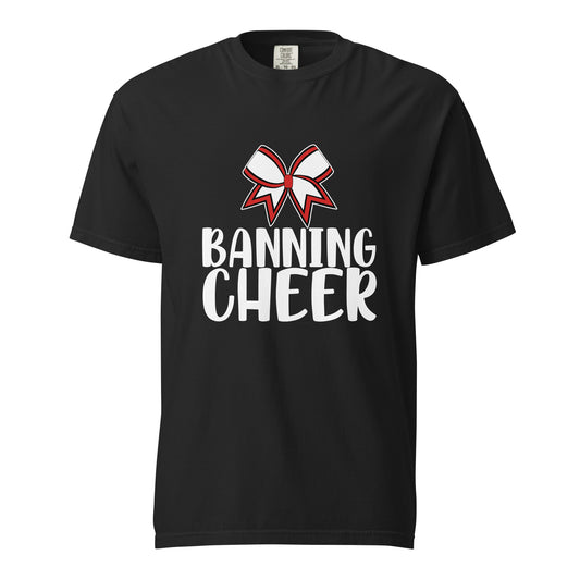 Signature | Comfort Colors T-Shirt | BHS Coed Cheer | Banning Cheer Logo