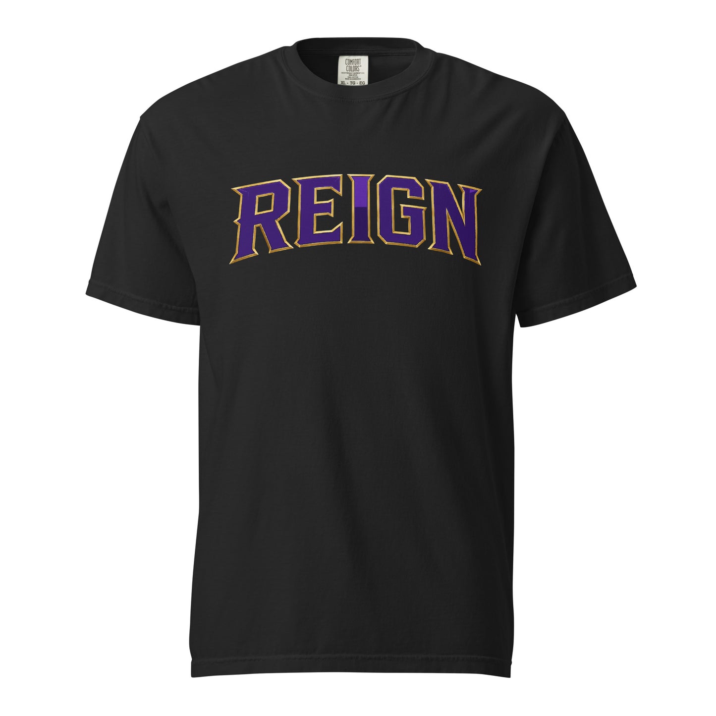 Signature | Comfort Colors T-Shirt | REIGN 10U Softball | Script Logo