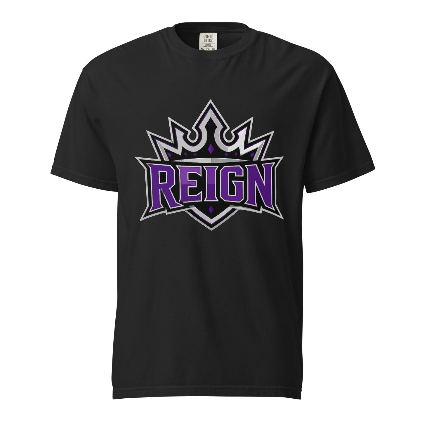 Signature | Comfort Colors T-Shirt | REIGN 10U Softball | Emblem Logo