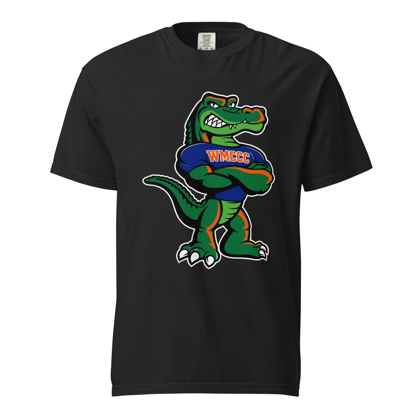 Signature | Comfort Colors T-Shirt | West Memphis Community Christian College Gators | Mascot Logo