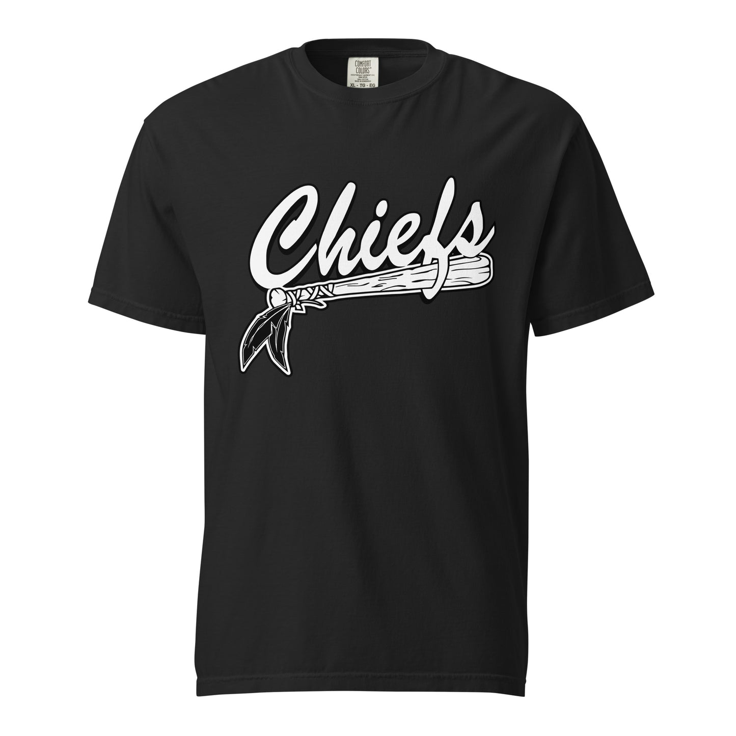 Signature | Comfort Colors T-Shirt | Connetquot Chiefs | Letter Crest Logo