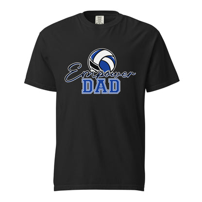 Signature | Comfort Colors T-Shirt | Empower Volleyball Club | Dad Crest Logo
