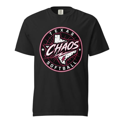 Signature | Comfort Colors T-Shirt | Texas Chaos | Badge Logo