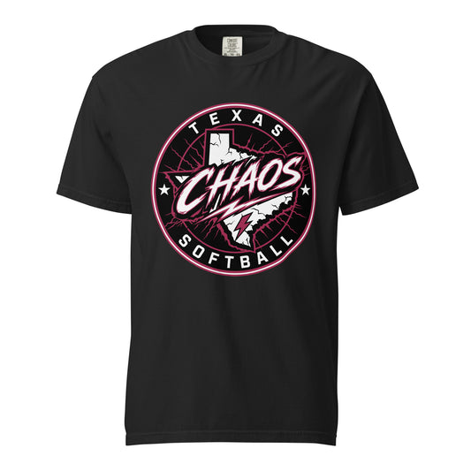 Signature | Comfort Colors T-Shirt | Texas Chaos | Badge Logo