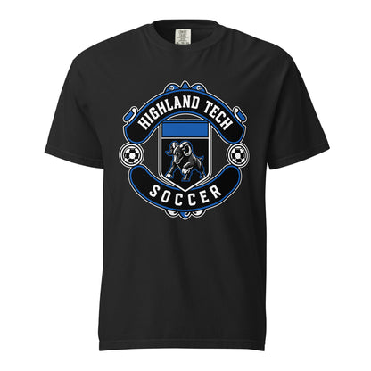 Signature | Comfort Colors T-Shirt | Highland Soccer | Emblem Logo