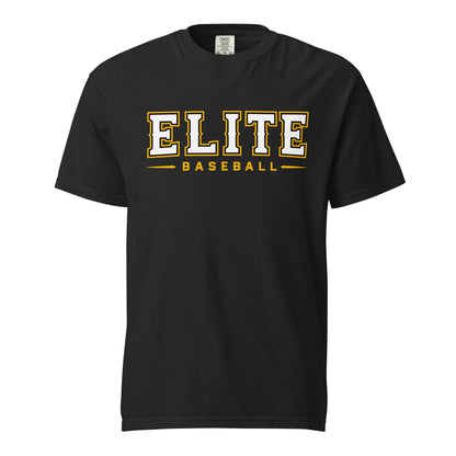 Signature | Comfort Colors T-Shirt | Elite Baseball | Vanguard Logo