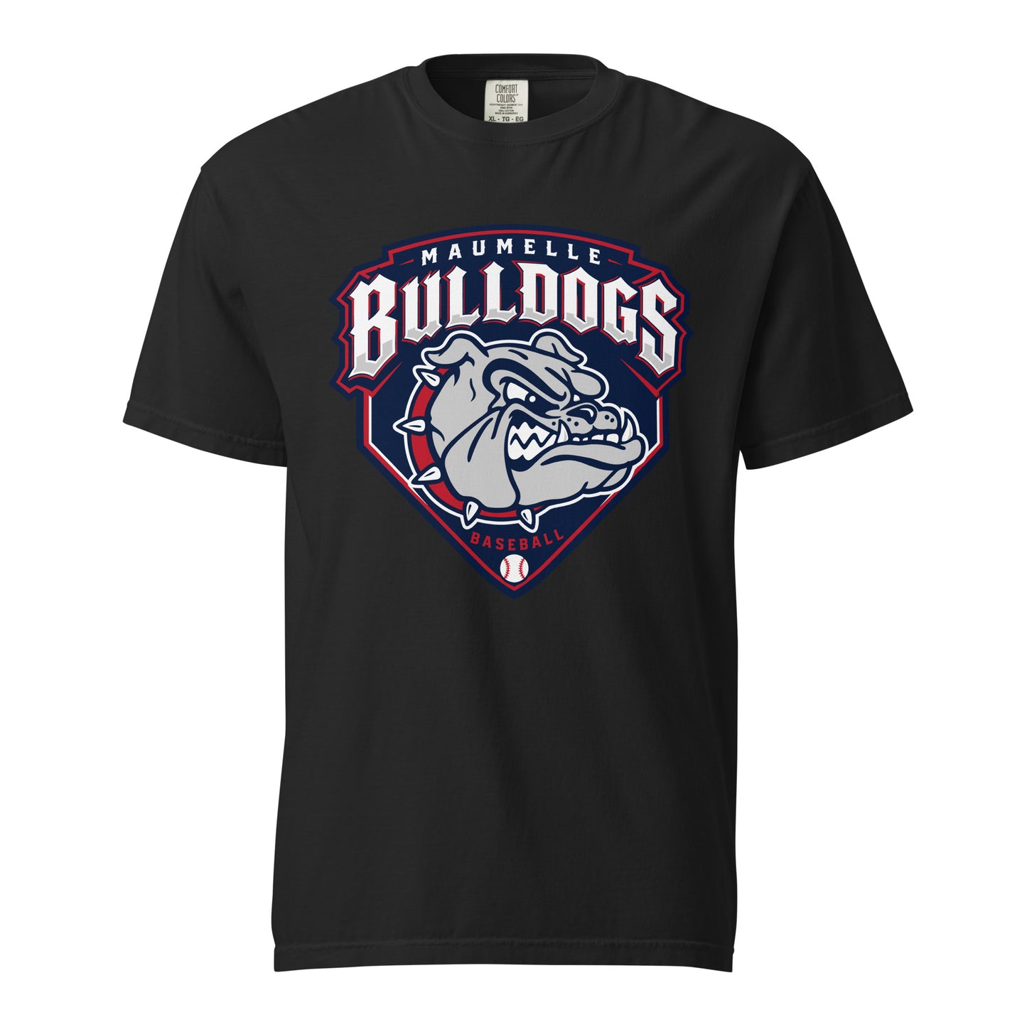 Signature | Comfort Colors T-Shirt | Maumelle Bulldogs 2035 | Shield Logo
