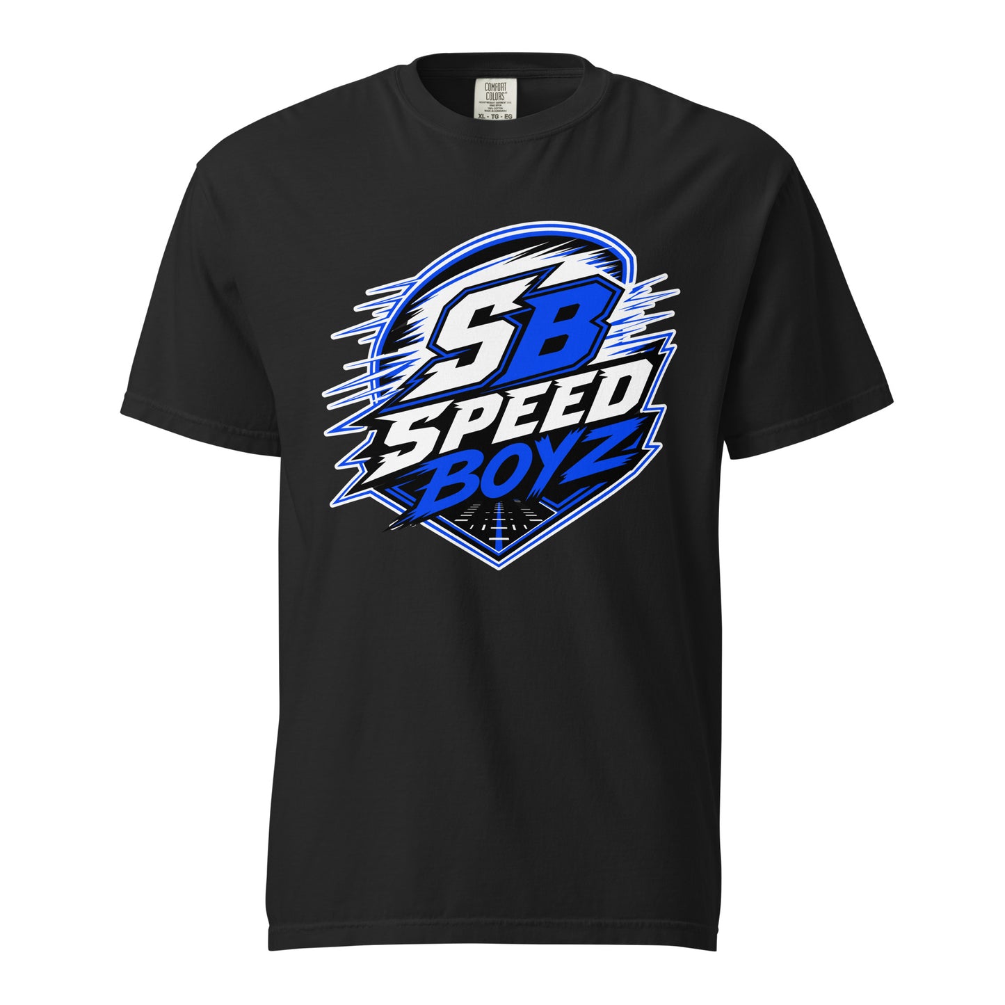 Signature | Comfort Colors T-Shirt | Blackout Boyz | SB Speed Crest Logo