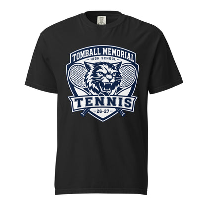 Signature | Comfort Colors T-Shirt | TMHS Tennis | Shield Logo