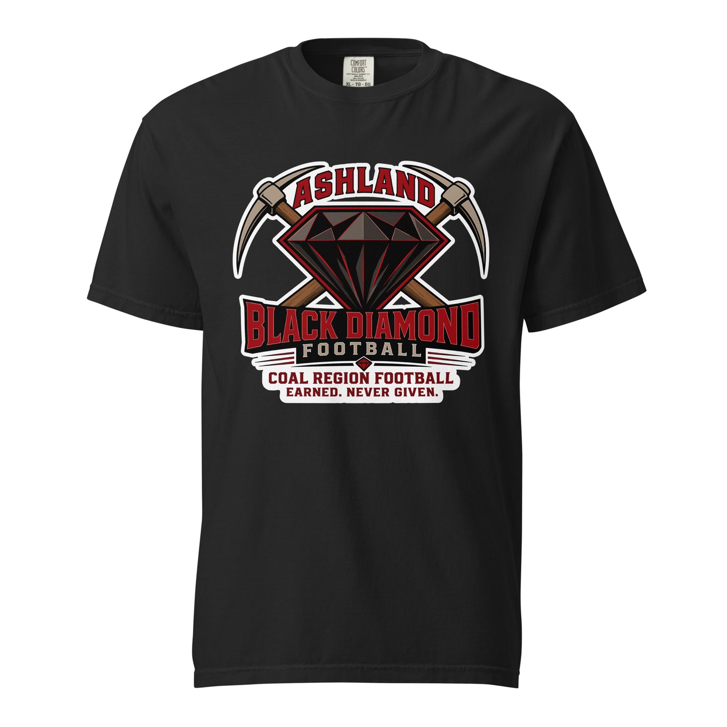 Signature | Comfort Colors T-Shirt | Ashland Black Diamonds | Vanguard Logo