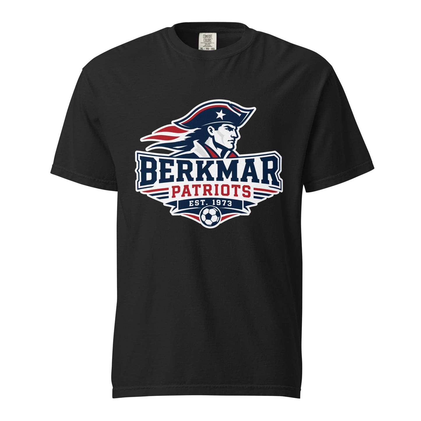 Signature | Comfort Colors T-Shirt | Berkmar High School Soccer | Vanguard Logo