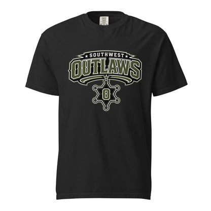 Signature | Comfort Colors T-Shirt | Southwest Outlaws | Frontier Athletics Logo