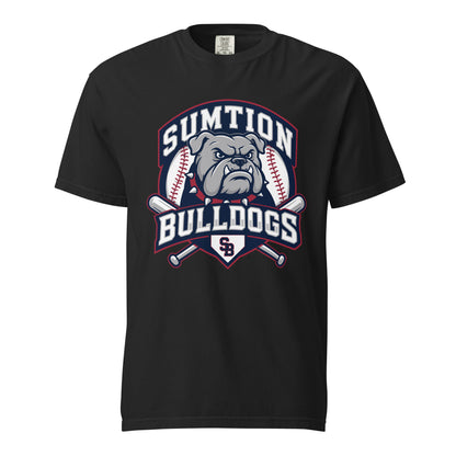Signature | Comfort Colors T-Shirt | Sumtion bulldogs | Emblem Logo