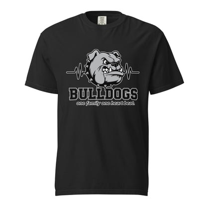 Signature | Comfort Colors T-Shirt | Celina Recreational Football Black | Bulldogs Crest Logo