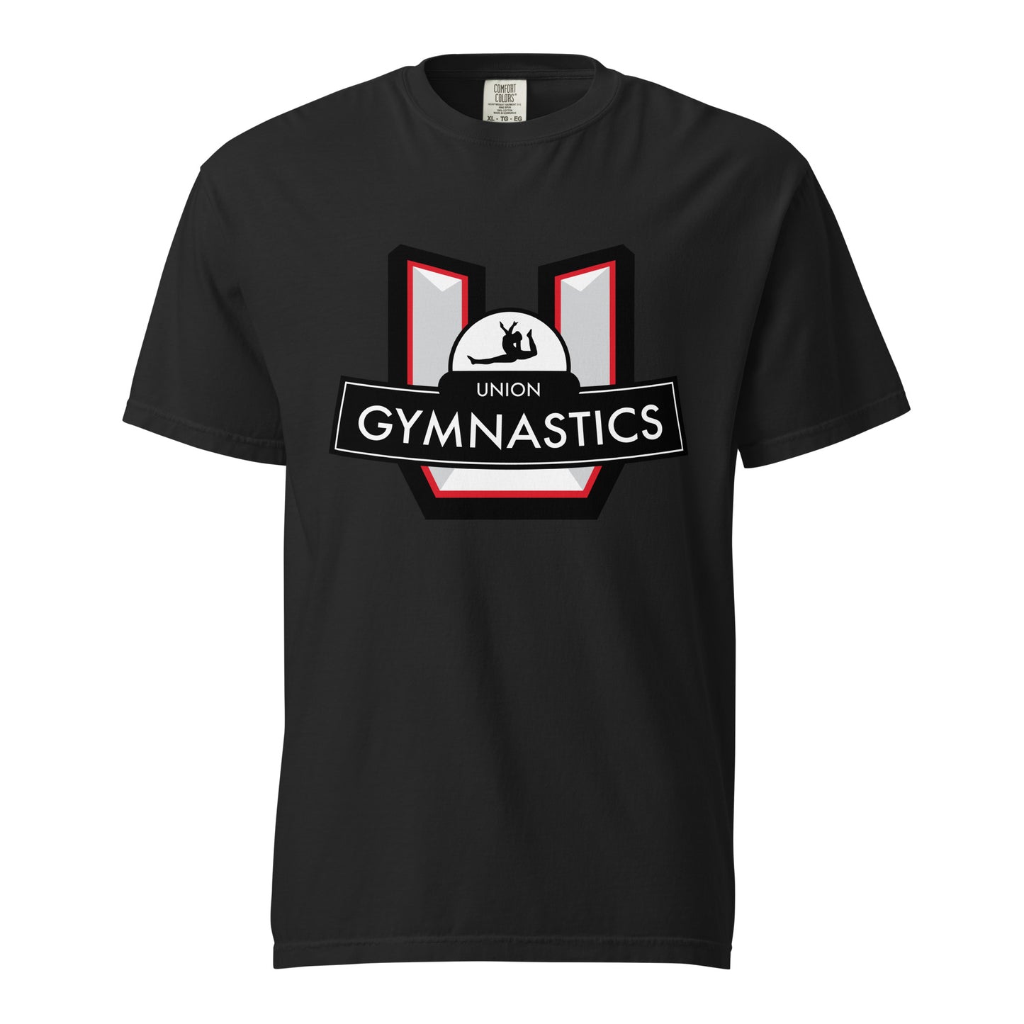 Signature | Comfort Colors T-Shirt | Union Gymnastics | Crest Logo