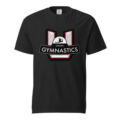 Signature | Comfort Colors T-Shirt | Union Gymnastics | Crest Logo