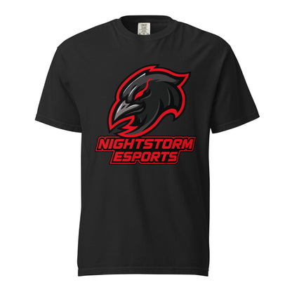 Signature | Comfort Colors T-Shirt | NightStorm Esports | Crest Logo