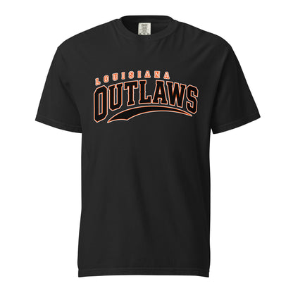 Signature | Comfort Colors T-Shirt | Louisiana Outlaws | Vanguard Logo