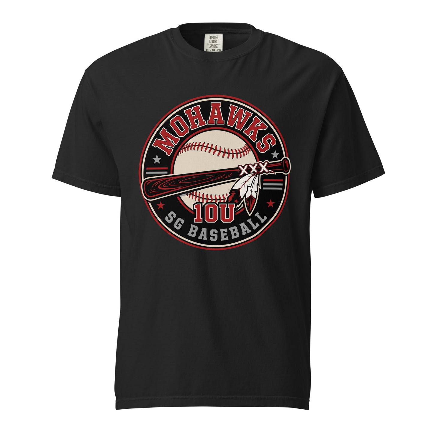 Signature | Comfort Colors T-Shirt | Mohawks | Athletics Logo