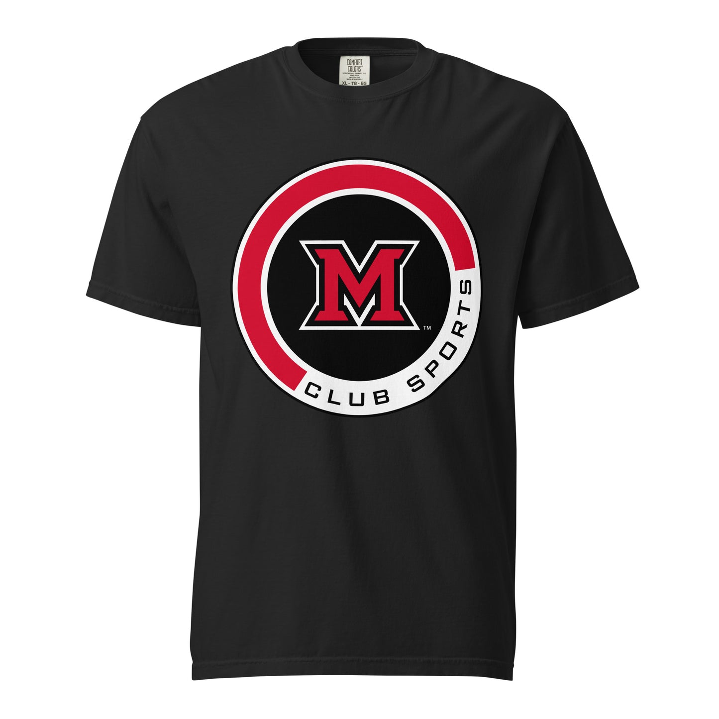Signature | Comfort Colors T-Shirt | Miami Women's Hockey | Badge Logo