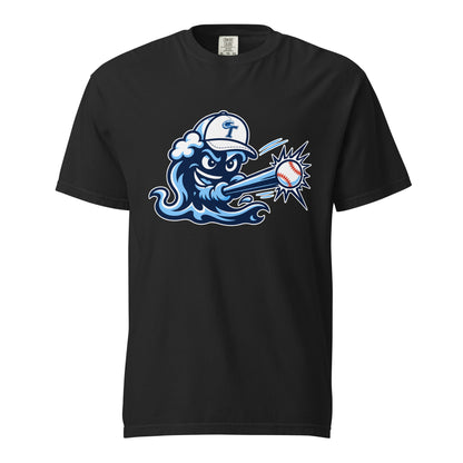 Signature | Comfort Colors T-Shirt | Long Island Tides Baseball | Mascot Logo