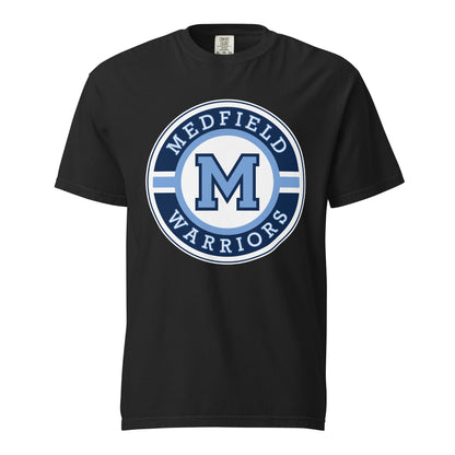 Signature | Comfort Colors T-Shirt | Medfield Softball | Badge Logo