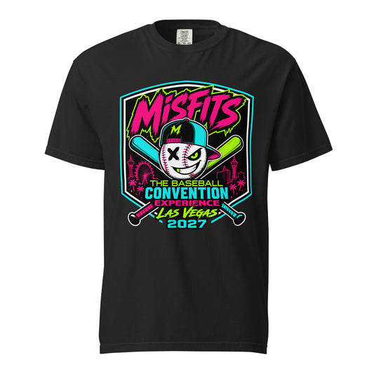 Signature | Comfort Colors T-Shirt | Misfits Baseball | Shield Logo