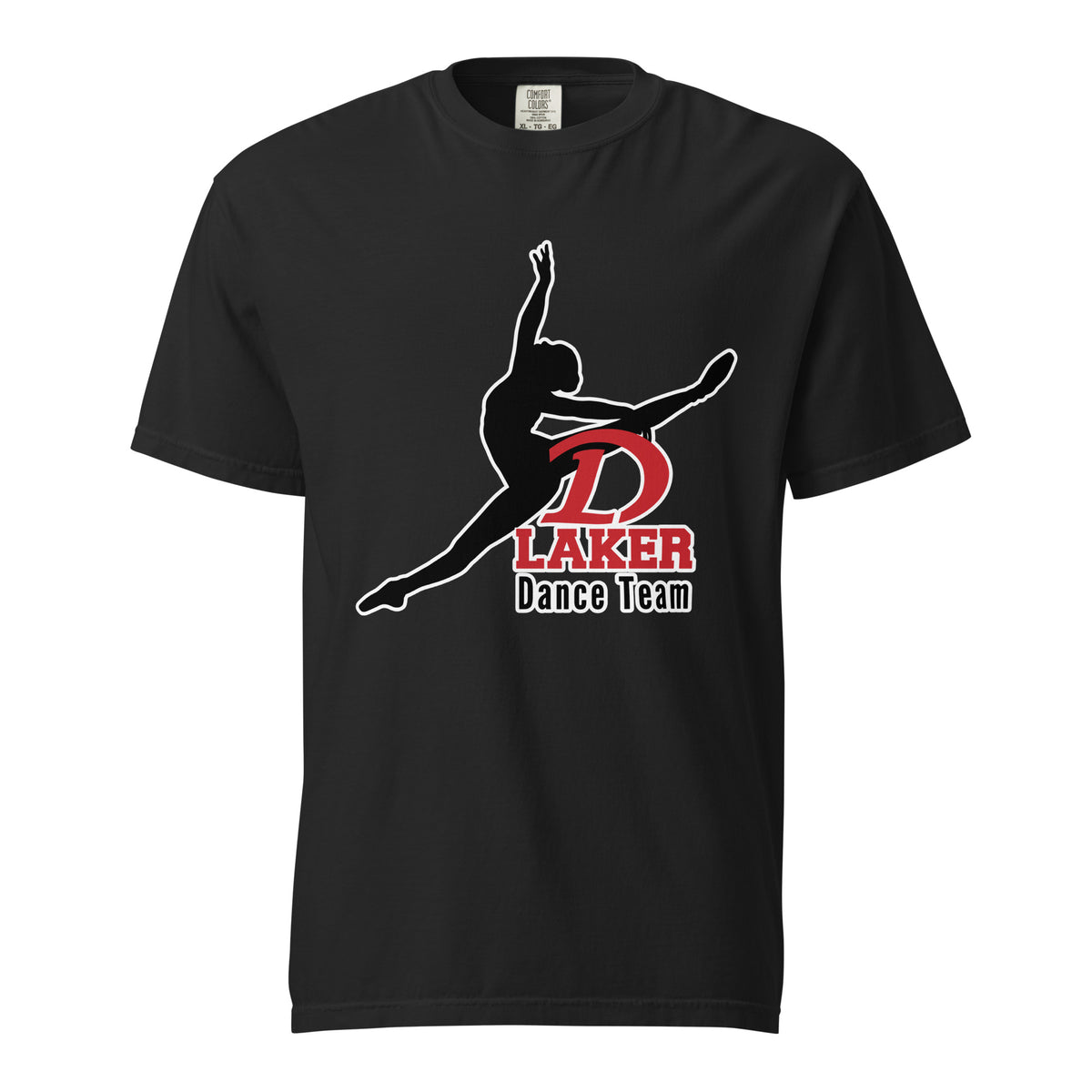 Signature | Comfort Colors T-Shirt | Detroit Lakes Dance | Valor Varsity Logo