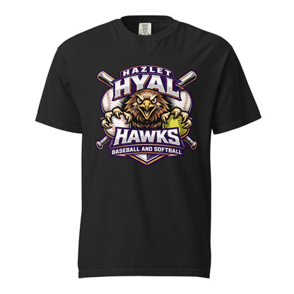 Signature | Comfort Colors T-Shirt | HYAL Hawks | Emblem Logo