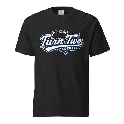 Signature | Comfort Colors T-Shirt | Texas Turn Two Baseball | Athletics Logo