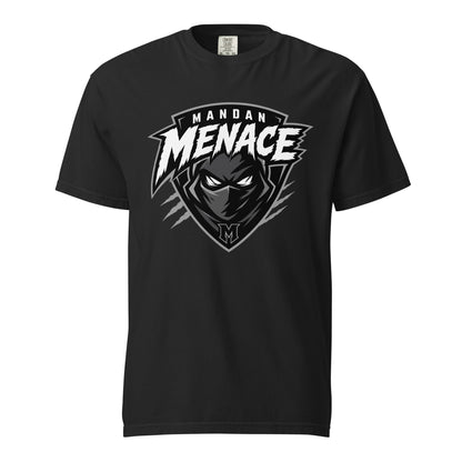 Signature | Comfort Colors T-Shirt | Mandan Menace | Shield Logo