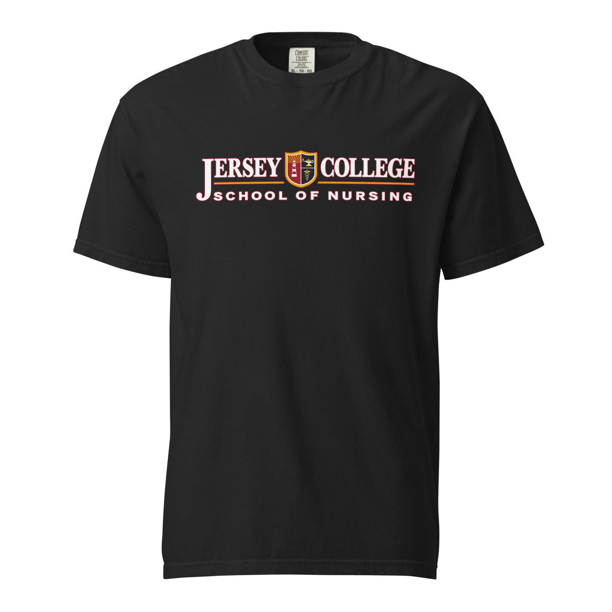 Signature | Comfort Colors T-Shirt | Grand View University Nursing | Emblem Logo