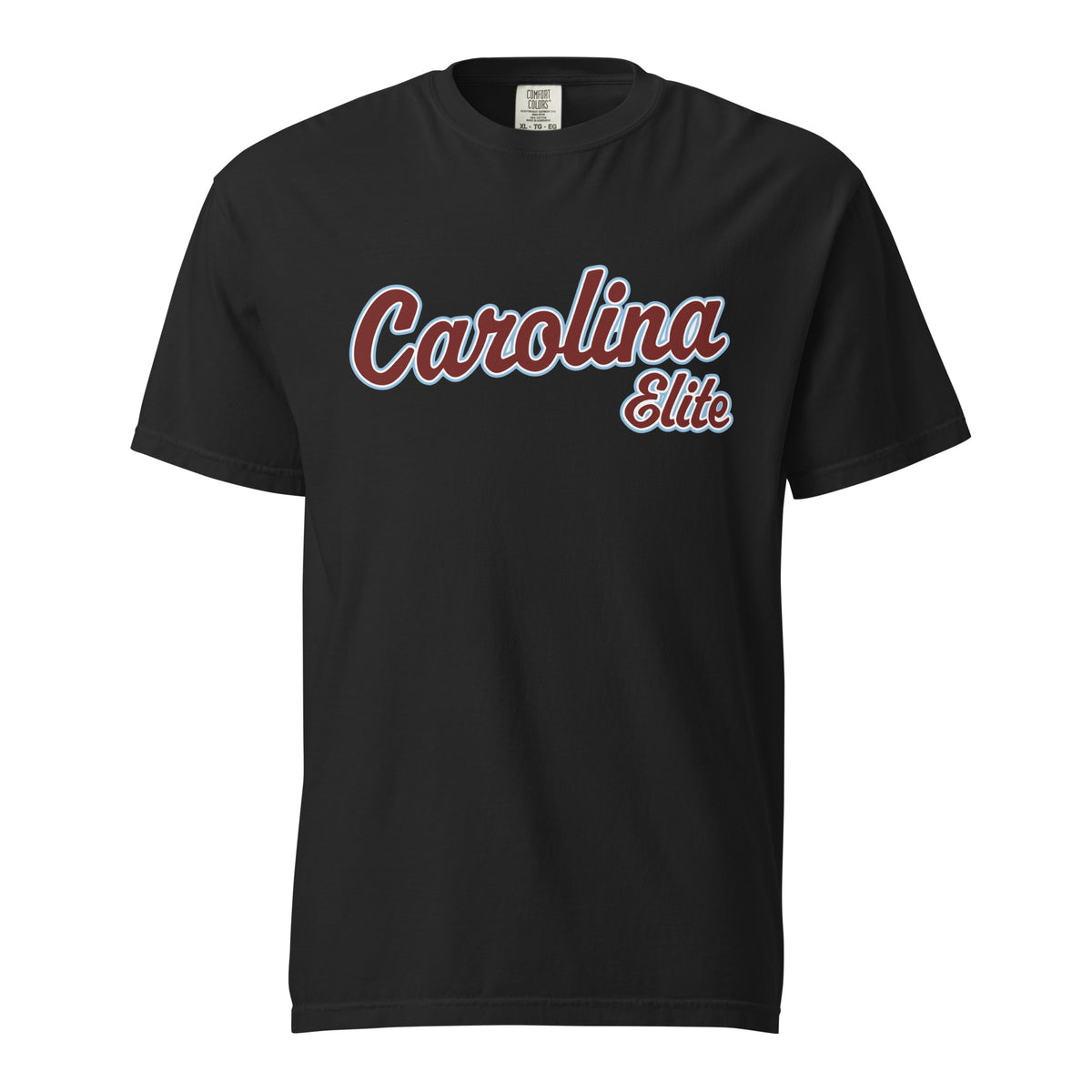 Signature | Comfort Colors T-Shirt | Carolina Elite-Shields | Modern Script Logo