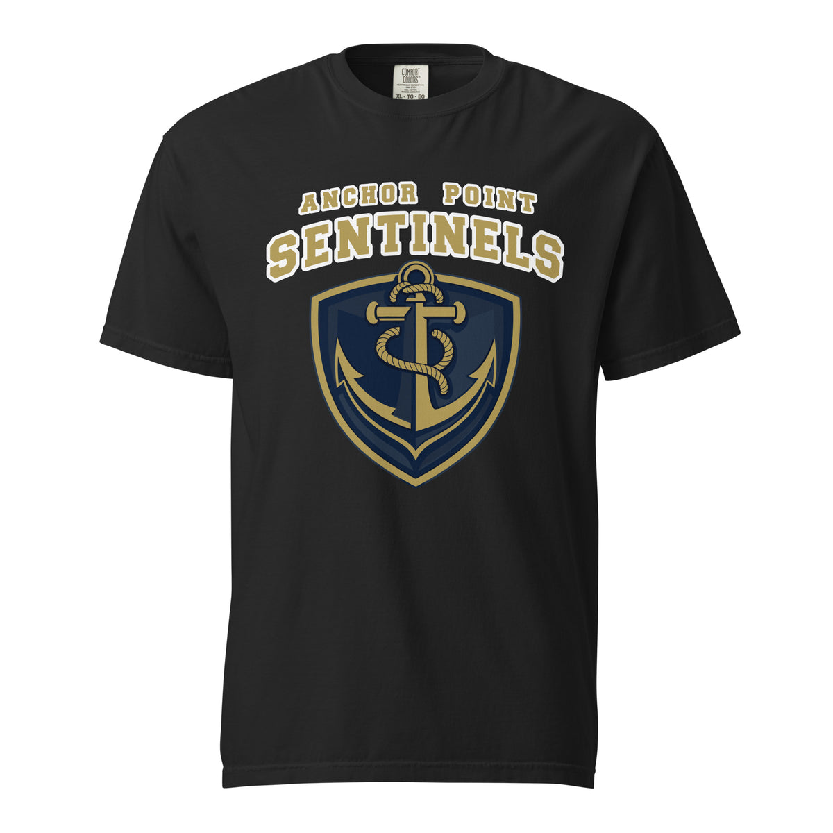 Signature | Comfort Colors T-Shirt | Anchor Point | Crest Logo