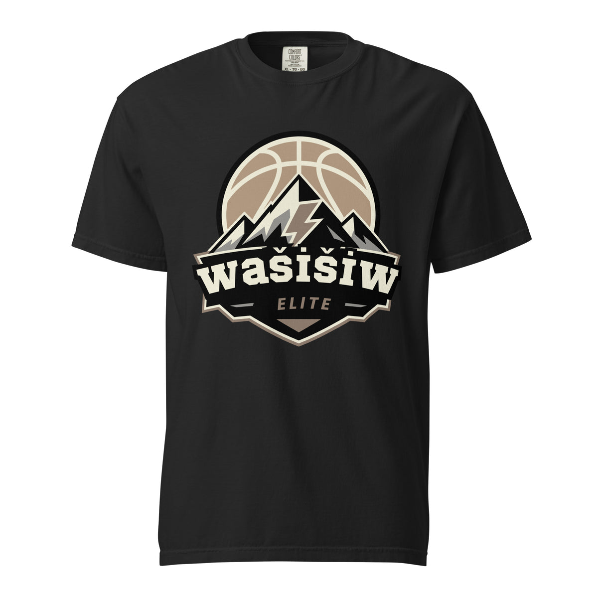Signature | Comfort Colors T-Shirt | Wašišiw Elite | Vanguard Logo