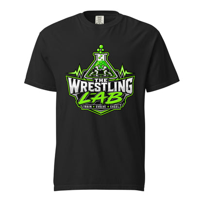 Signature | Comfort Colors T-Shirt | The Wrestling Lab | Emblem Logo