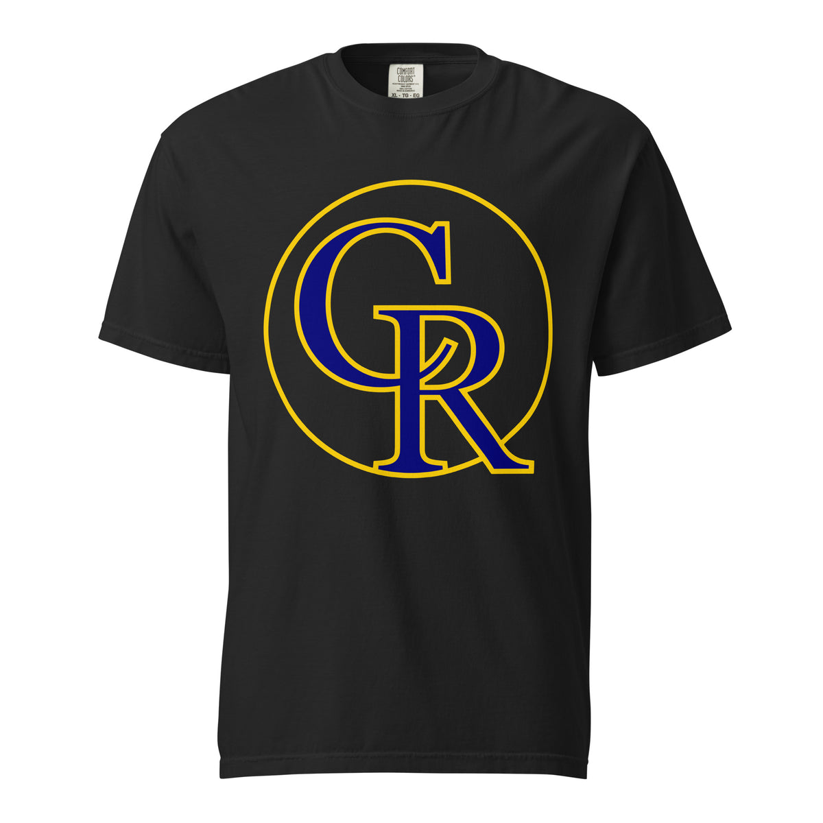 Signature | Comfort Colors T-Shirt | Chestnut Ridge Lions Football | Crest Logo