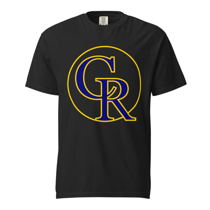 Signature | Comfort Colors T-Shirt | Chestnut Ridge Lions Football | Crest Logo