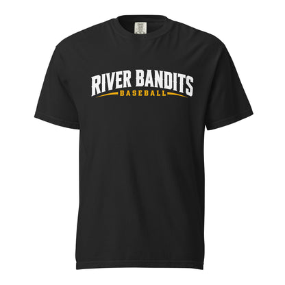 Signature | Comfort Colors T-Shirt | South Bend River Bandits | Lettermark Logo