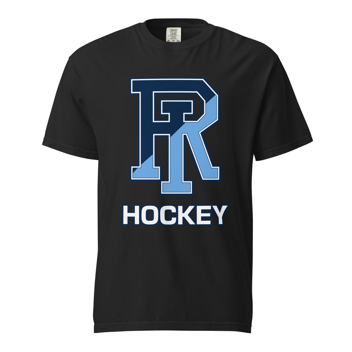 Signature | Comfort Colors T-Shirt | URI Men’s Hockey | Crest Logo