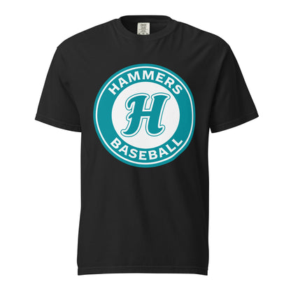 Signature | Comfort Colors T-Shirt | Hammers Baseball (10U) | Badge Logo