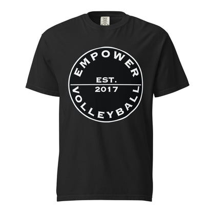 Signature | Comfort Colors T-Shirt | Empower Volleyball Club | Alpha Spike Logo