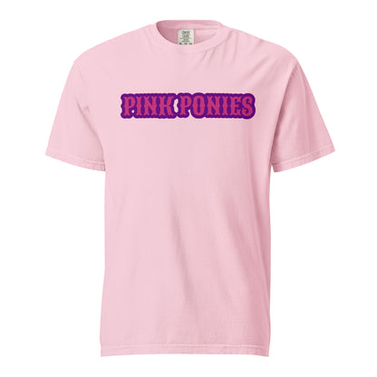 Signature | Comfort Colors T-Shirt | Pink Pony Athletic Club | Script Logo