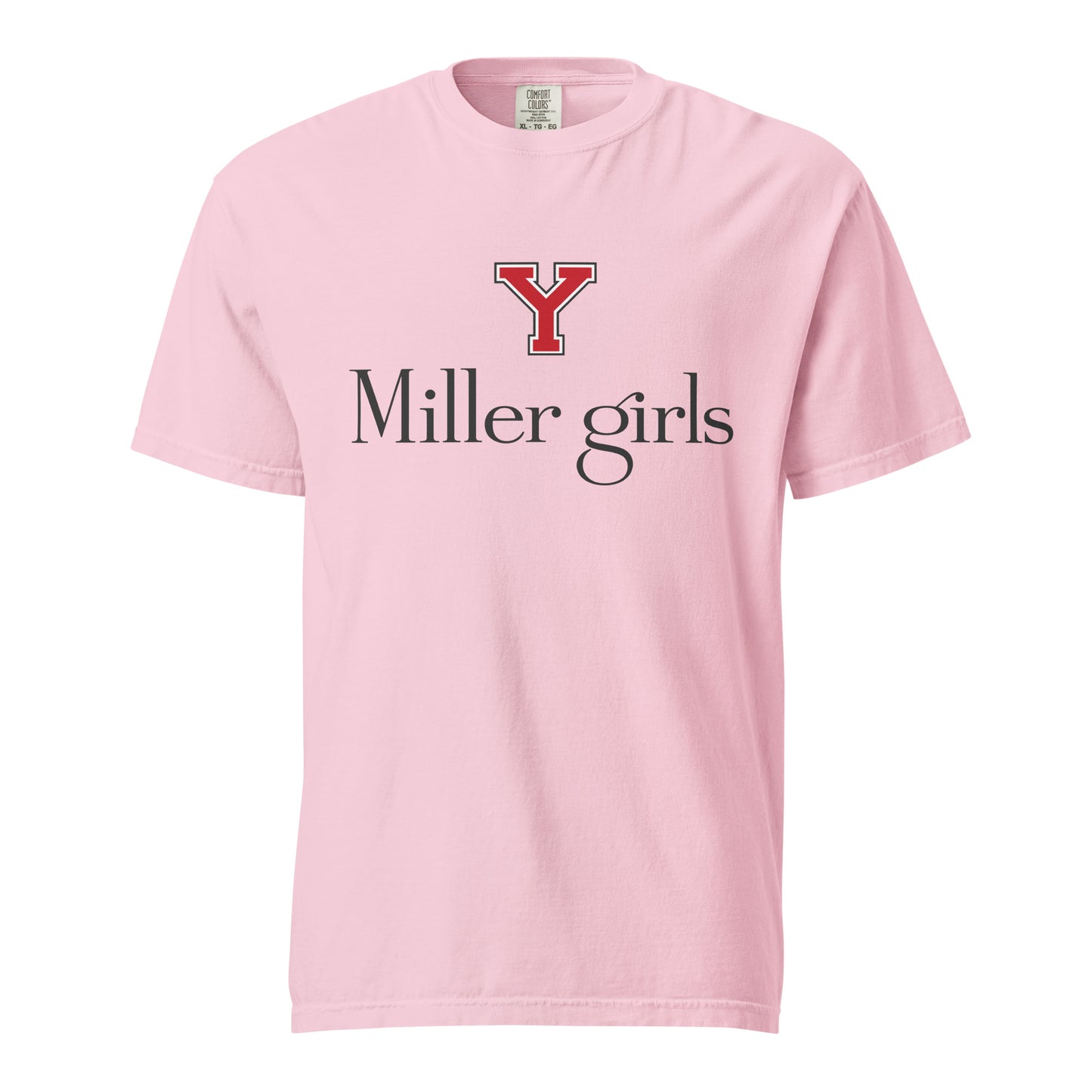 Signature | Comfort Colors T-Shirt | Yukon Student Council | Miller Girls Logo
